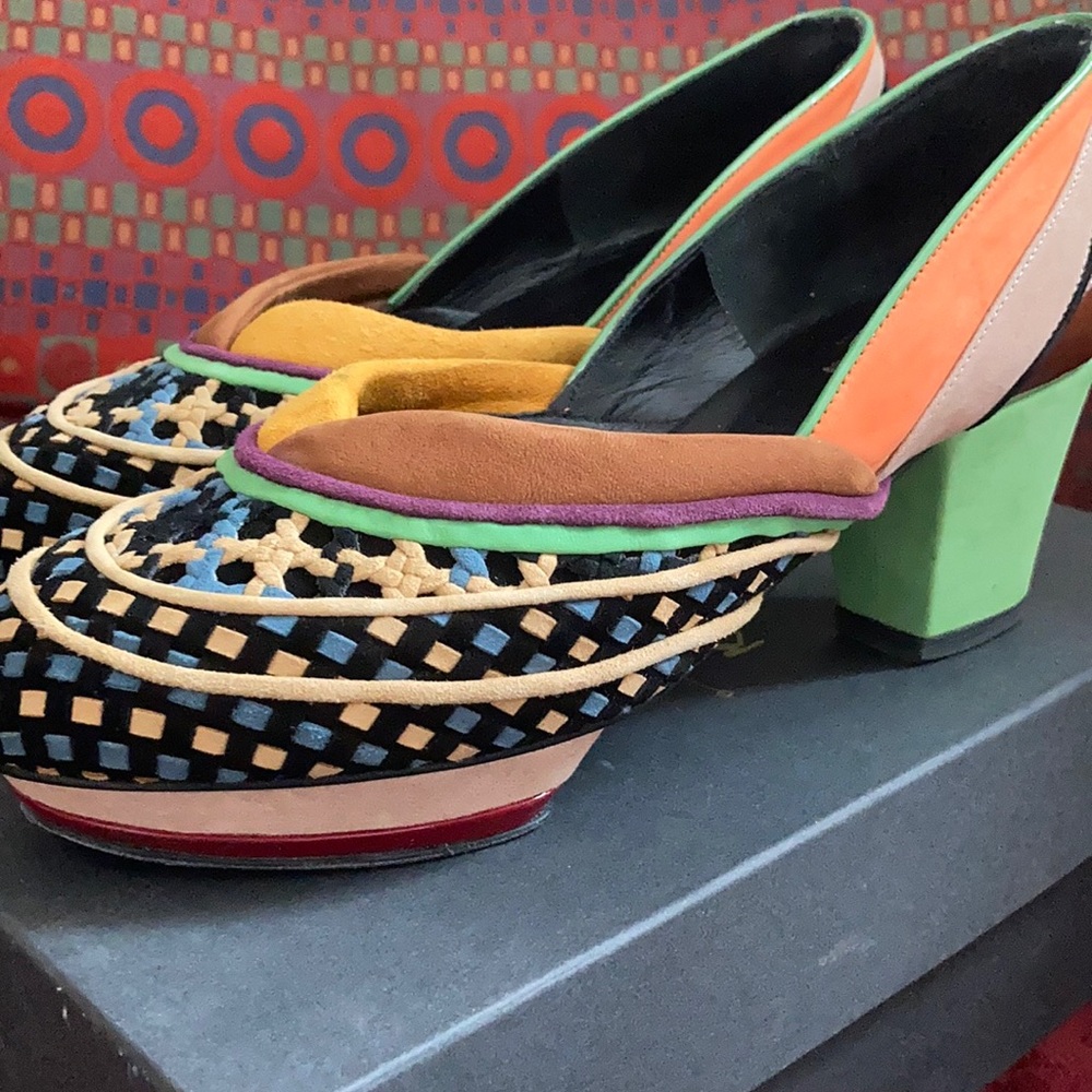 Kron by Kron Kron Colorful Heels